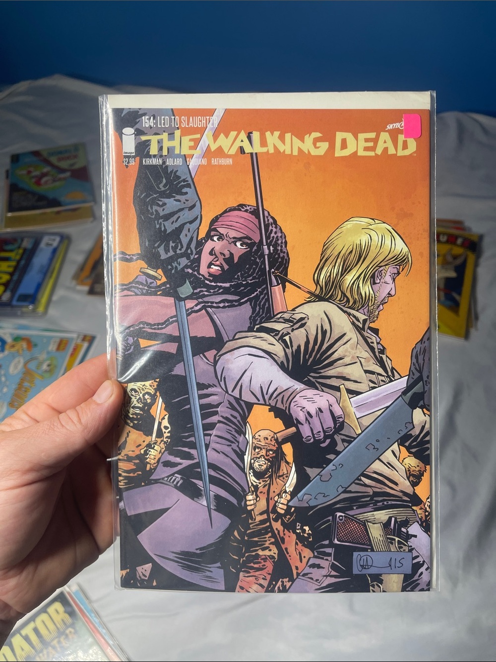 Comic Issue #154 - Orange Cover